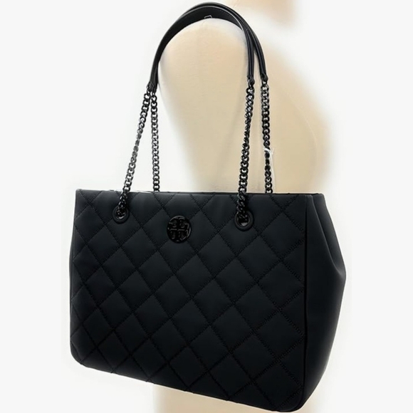 Tory burch willa matte medium tote bag. - Picture 4 of 8